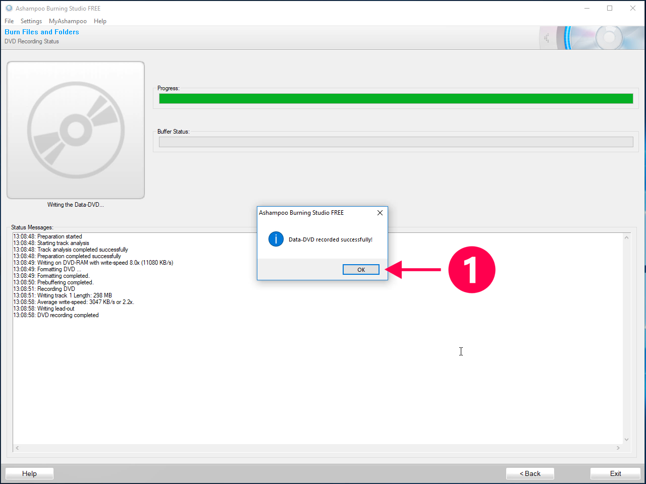 Burning Studio Free: How can I safely burn my files to Blu-ray, DVD or CD?  – Ashampoo