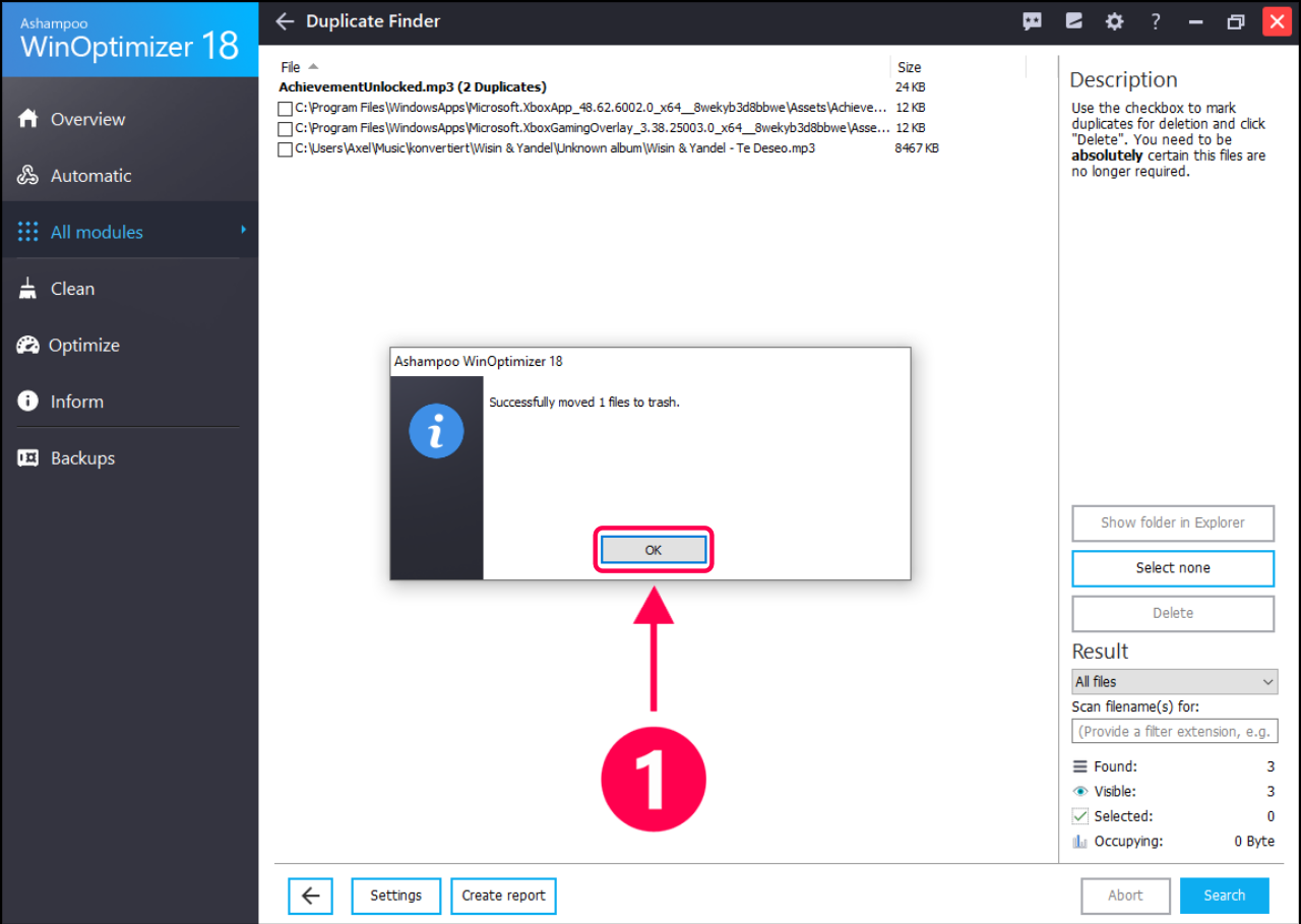 ashampoo winoptimizer windows 10