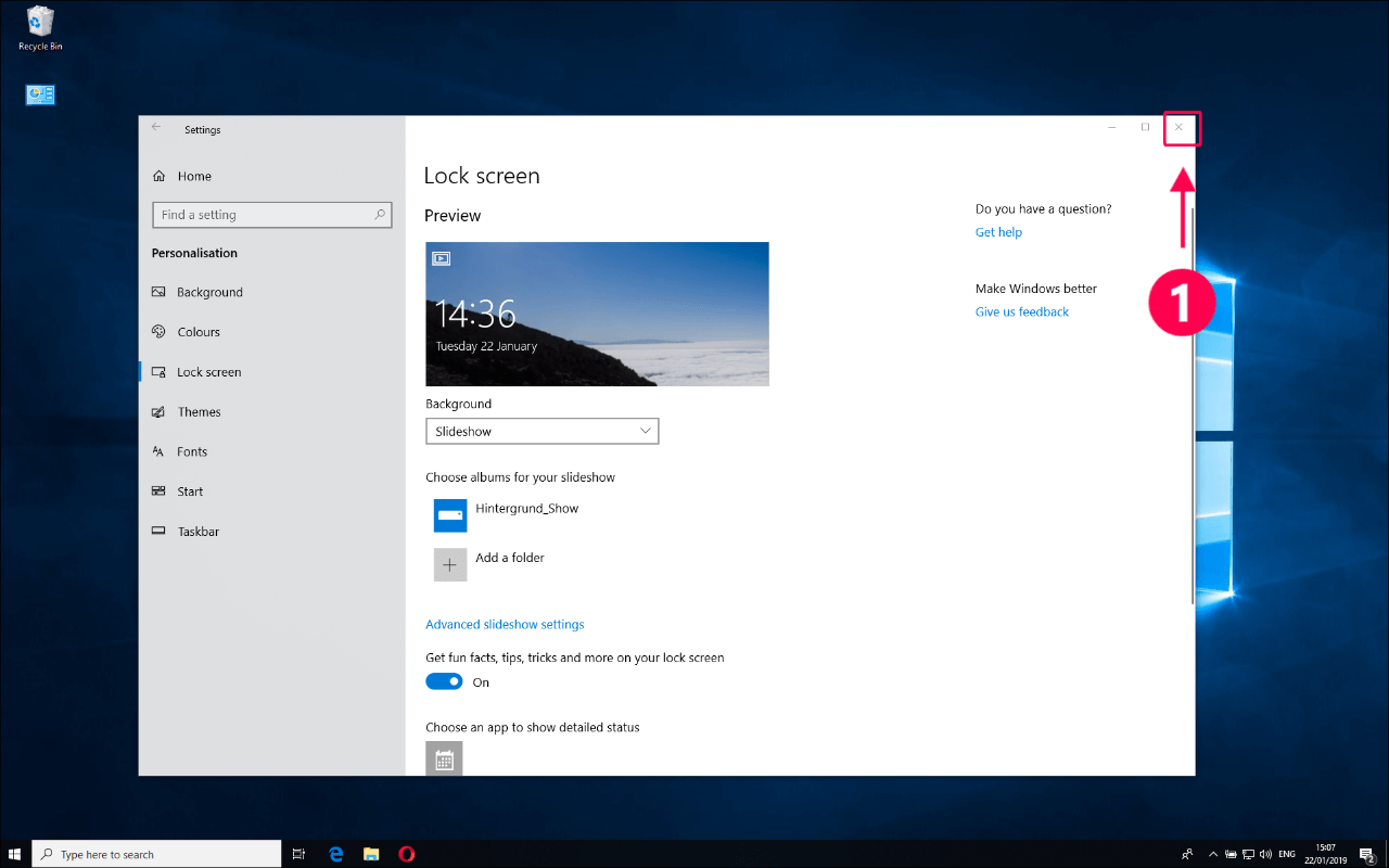 Customize Windows 10: How to customize Windows 10 lock screen ...