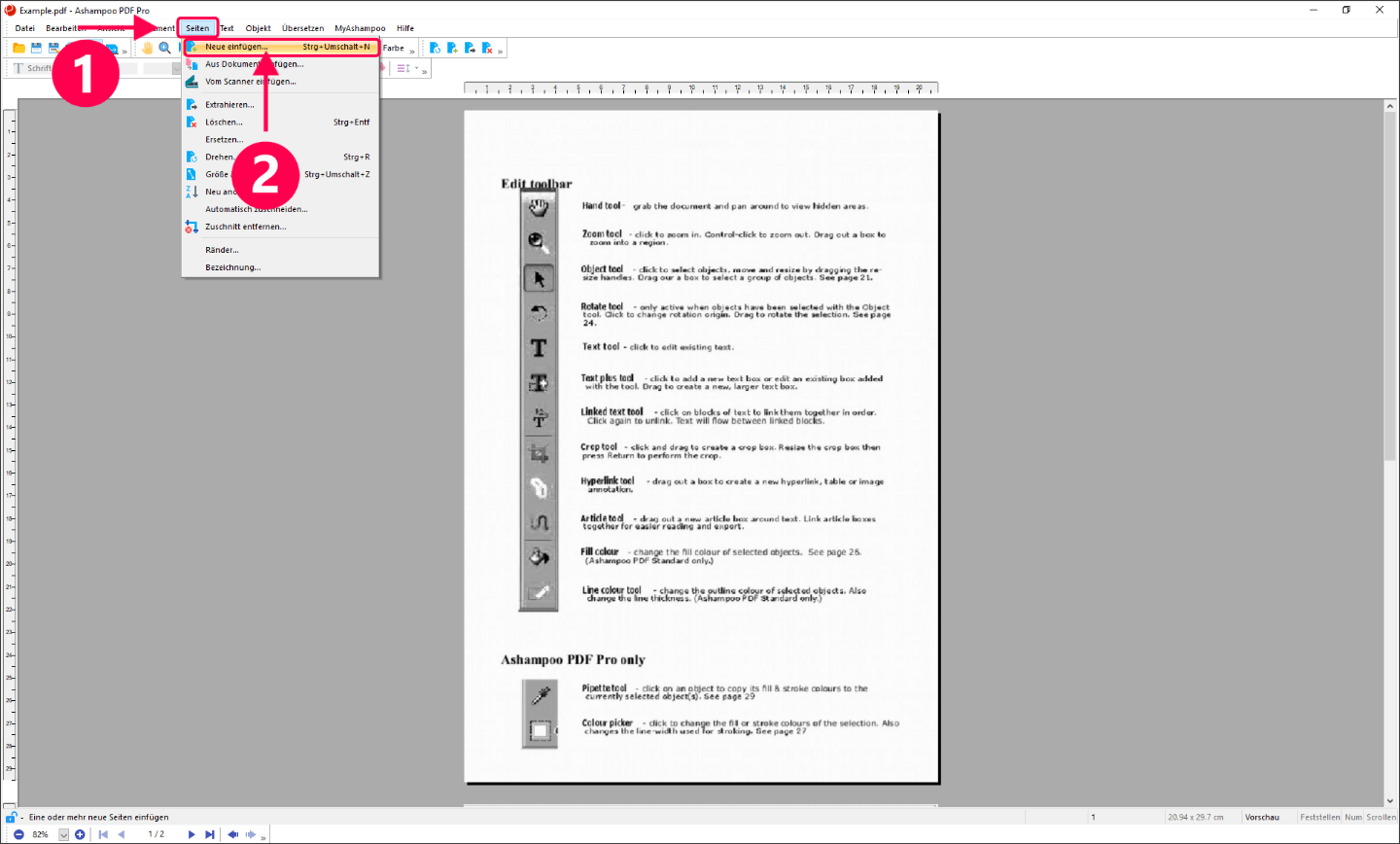 Ashampoo PDF Pro 2【ダウンロード版】永続ライセンス Windows用 グランドセール